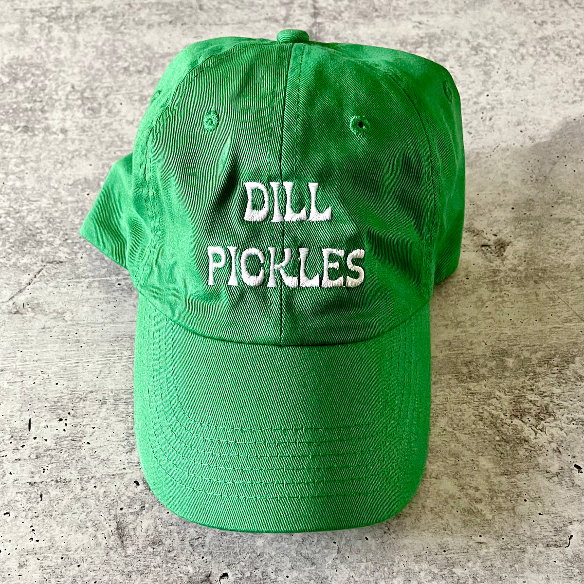 Dill Pickles Dad Hat The Silver Spider