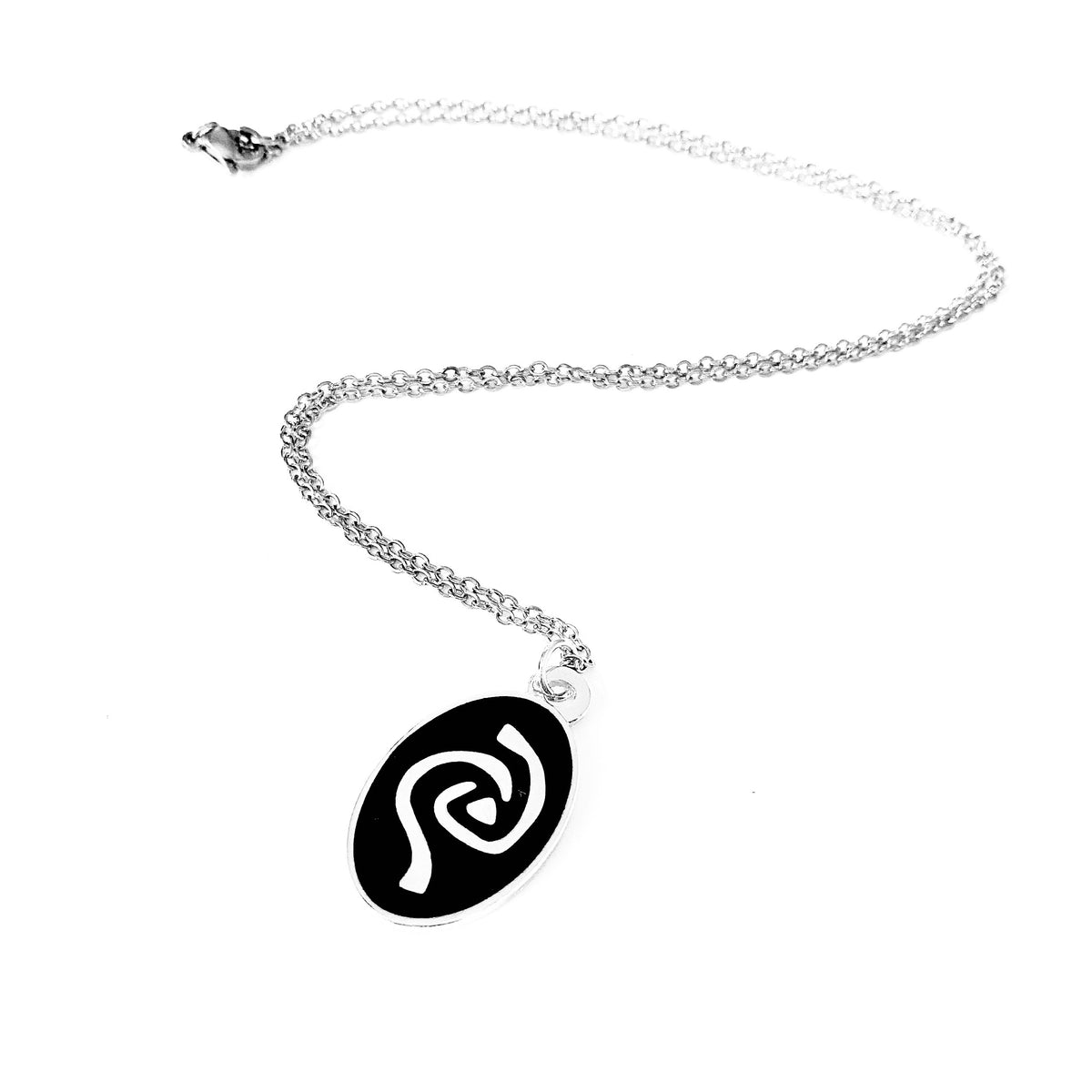 Roswell Waitress Uniform or Antar Symbol Enamel Necklace