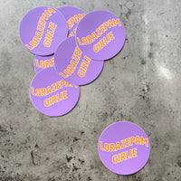 Lorazepam Girlie 3” Waterproof Vinyl Sticker