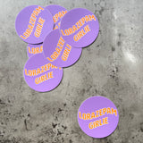 Lorazepam Girlie 3” Waterproof Vinyl Sticker