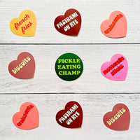 Pastrami on Rye Heart Sticker