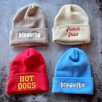 French fries foodie Beanie // made in the USA