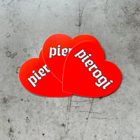 Pierogi Heart Sticker