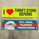 Pot porn planned parenthood Bumper Sticker
