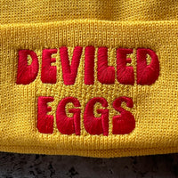 Deviled Eggs foodie Beanie // made in the USA