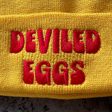 Deviled Eggs foodie Beanie // made in the USA