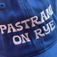 Pastrami on Rye organic cotton Blue Dad Hat