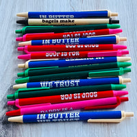 In butter we trust Bic Clic Stic Pen