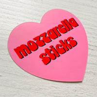 Mozzarella sticks 3” Sticker