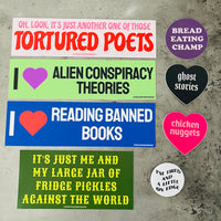 I’m tired and a little on edge Pinback Button 2.25”