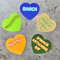 Ranch 3” Heart Sticker