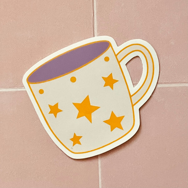 Cup of stars Sticker