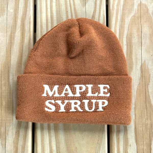 Maple Syrup Beanie // made in the USA