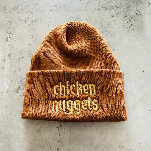 Chicken nuggets Beanie // made in the USA