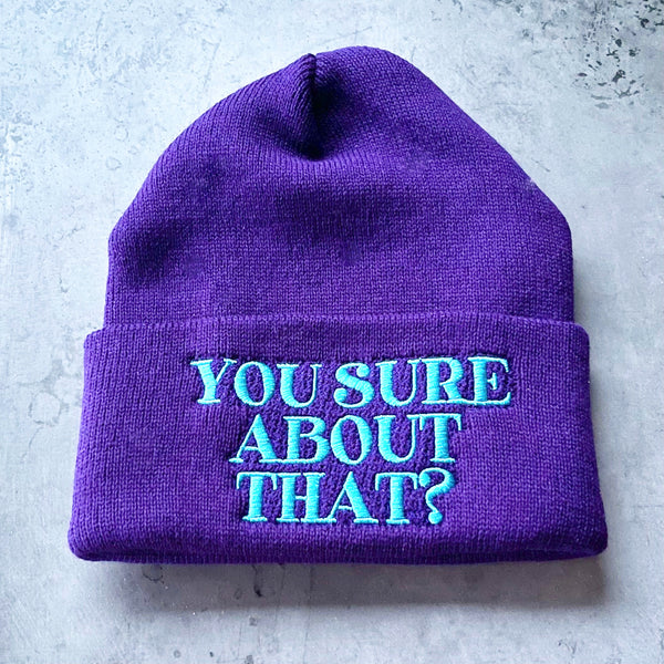 You sure about that Beanie // made in the USA