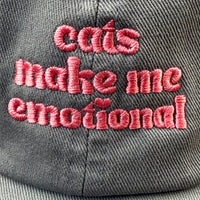 Cats Make Me Emotional Dad Hat