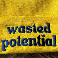 Wasted potential Beanie // made in the USA