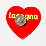 Lasagna 3” Sticker