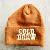 Cold Brew Beanie // made in the USA