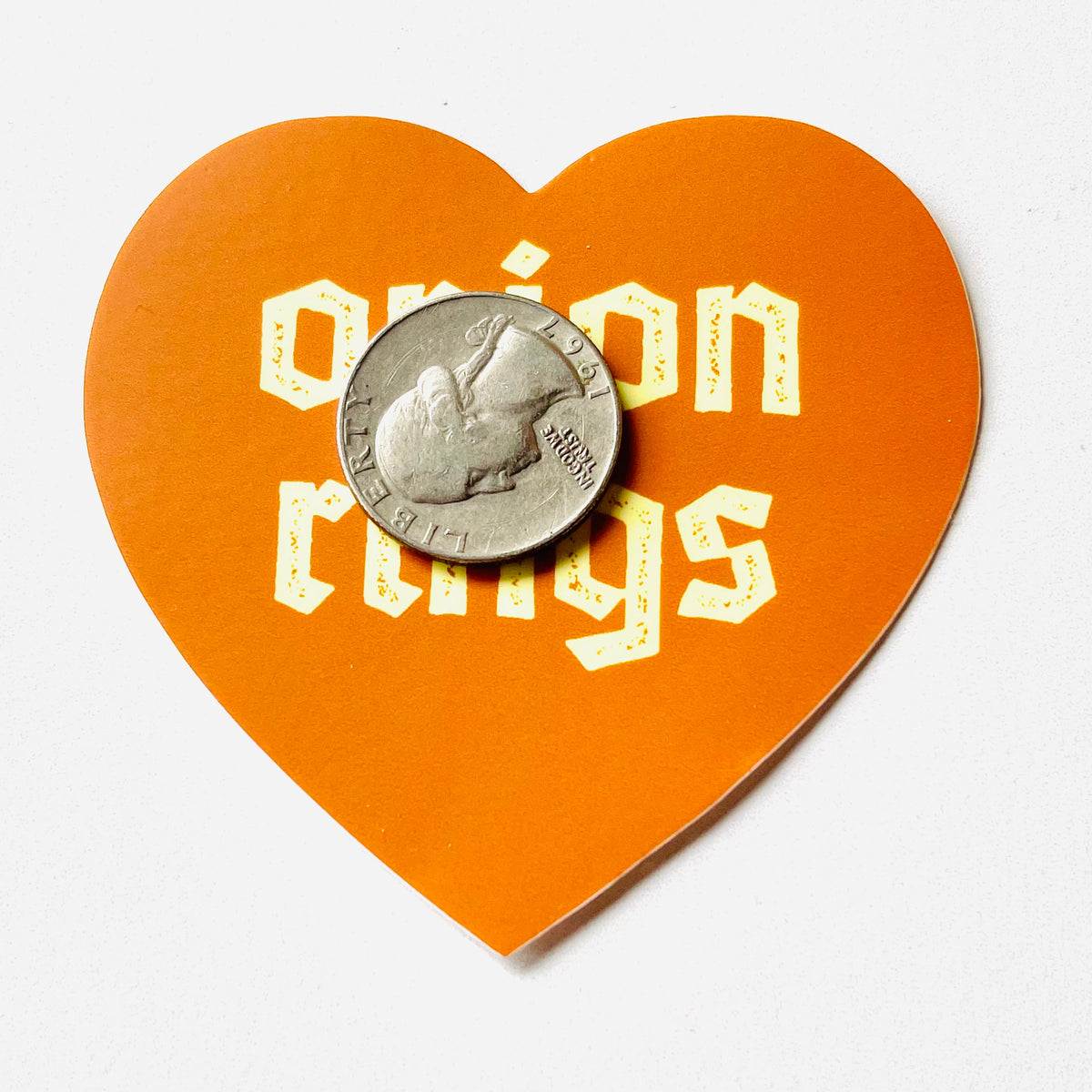 Onion Rings 3” Sticker – The Silver Spider
