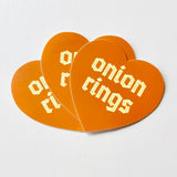 Onion Rings 3” Sticker