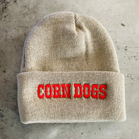 Corn Dogs Beanie // made in the USA