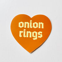 Onion Rings 3” Sticker