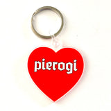 Pierogi Acrylic Keychain