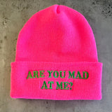 Are you mad at me Beanie // made in the USA