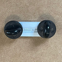 Ew David Black White Lapel Pin
