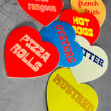 Pizza rolls 3” Sticker