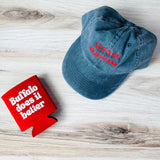 Let’s Go Buffalo Pigment Dyed Worn Blue Dad Hat
