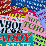 Not without my tchotchkes! Bumper Sticker
