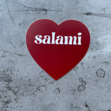 Salami Heart Sticker