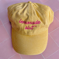 Lemonade Slut Dad Hat