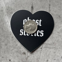 Ghost stories 3” Heart Sticker