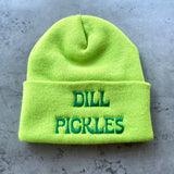 Dill Pickles Beanie // made in the USA