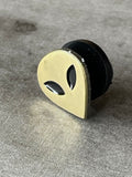 Alien Head Tiny .5” Enamel Pin