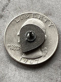 Alien Head Tiny .5” Enamel Pin