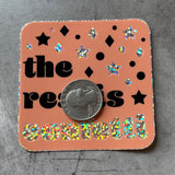 The rest is confetti // glitter Sticker