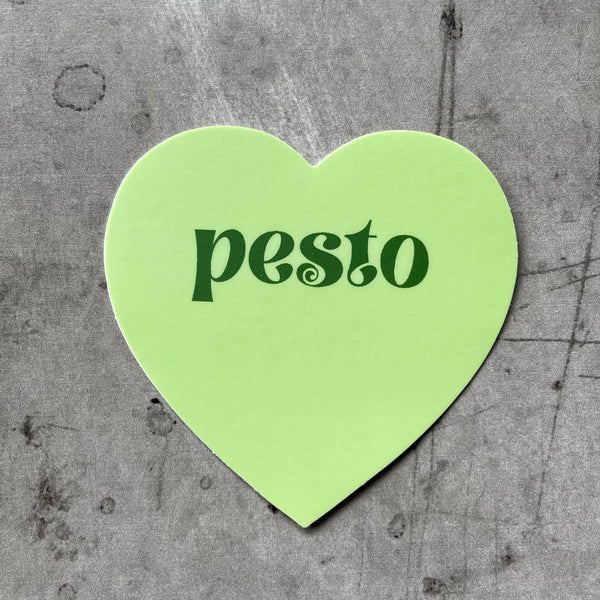Pesto 3” Sticker