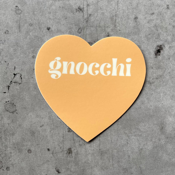 Gnocchi 3” Sticker