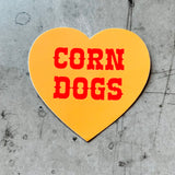 Corn Dogs 3” Sticker