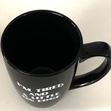 Tired and on Edge 14 Ounce Ounce Mug
