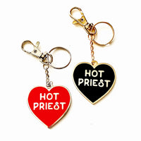 Hot Priest Heart Keychain // 2 options