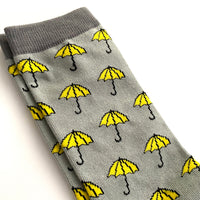 Yellow Umbrella Socks