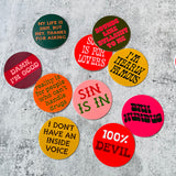 Sin is In Sticker