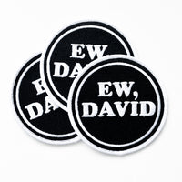 Ew David Iron On Patch