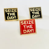 Seize the Day Enamel Pin