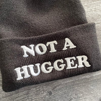 Not a hugger Beanie // made in the USA